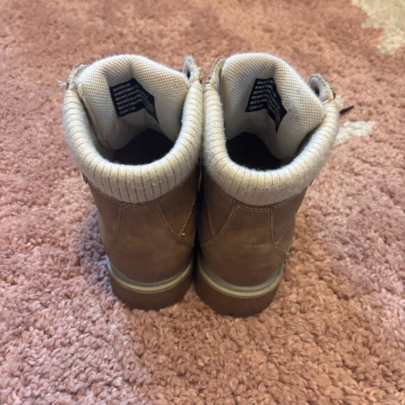 Lugz Women’s Waurod-265 Lace Up Ankle Boot Light Golden Wheat Sz 9 - C23AR-11/20 - Picture 4 of 7